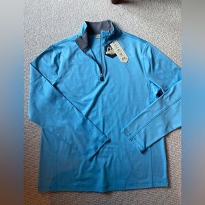 RORIE WHELAN Baltic Sea Quarter Zip Golf Pullover